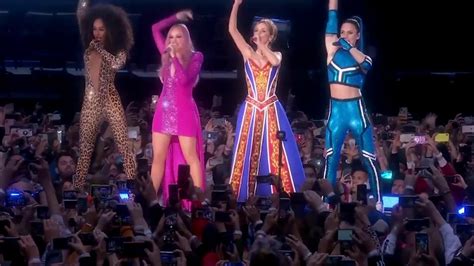 Spice Girls Professional Footage Wembley Spice Up Your Life Spiceworld 2019 Youtube