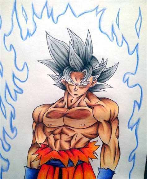 Dibujo De Goku Ultra Instinto Kulturaupice