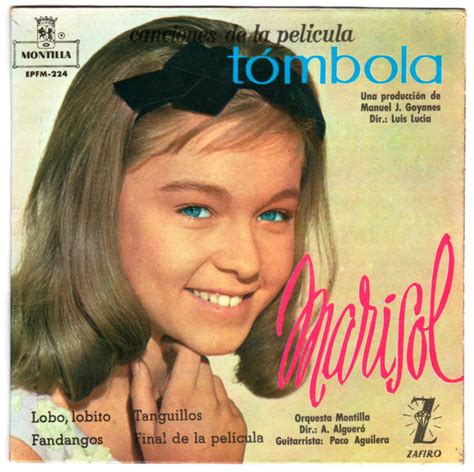 Marisol Canciones De La Película Tómbola 1962 Vinyl Discogs