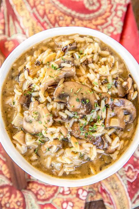 Mushroom Wild Rice Soup Ready In 20 Minutes Plain Chicken