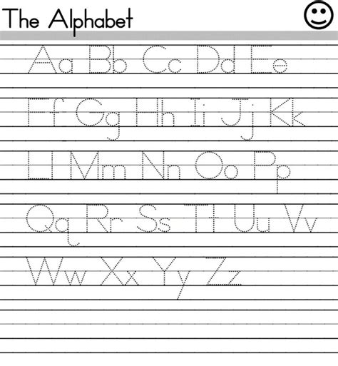 Free Alphabet Worksheets 2017 Activity Shelter