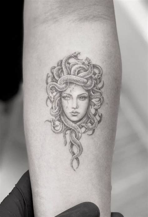 Medusa Snake Tattoo