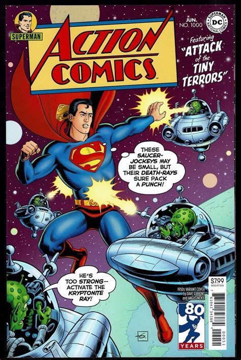 Action Comics 1000 1950s Variant Cover Jun 2018 Dc 94