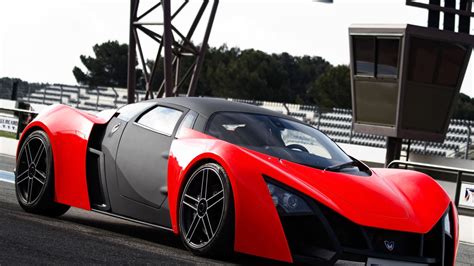 Marussia Red Sports Car 1080p Hd Wallpaper Hd