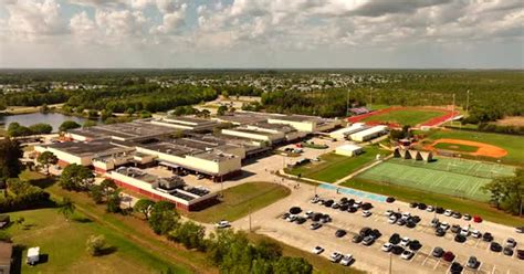 Aerial Video Port St Lucie High School 4k 60fps Stock Video Envato