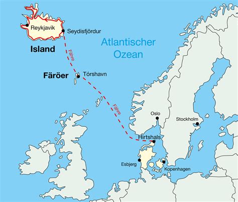 Island And Färöer Seabridge
