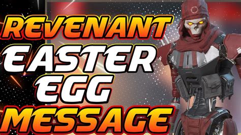 Revenant Secret Message To All Legends Easter Egg Apex Legends