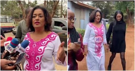 Esther Passaris Delights Voters After Arriving With Beautiful Daughter At Polling Station Kuja