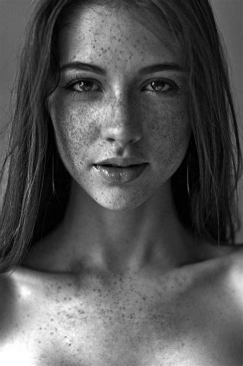 Gorgeous Beautiful Freckles Freckles Girl Portrait