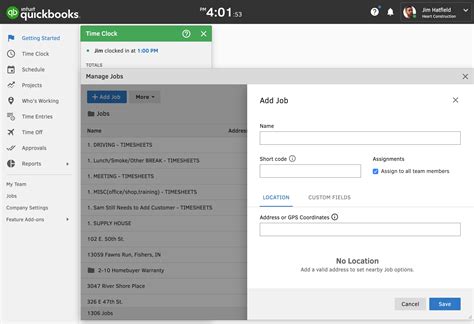Free Job Tracking App | QuickBooks Time