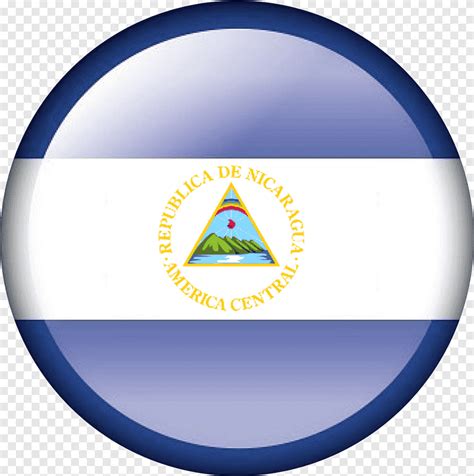 Escudo De Armas Del Logotipo De Nicaragua Bandera De La Marca Nicaragua