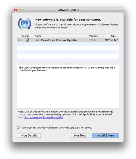 Running DP2 / Software Update says there's an update available | MacRumors Forums