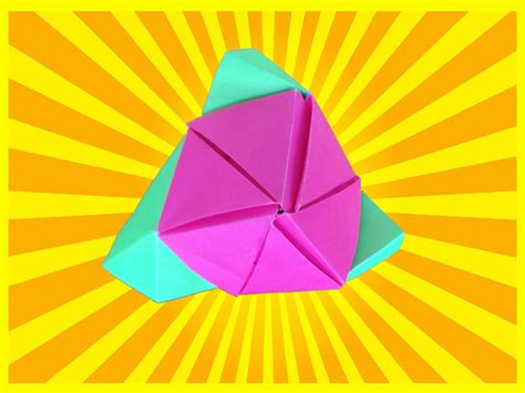 How To Make A Magic Origami Cube Rose Easy Dyi Simple Origami Rose