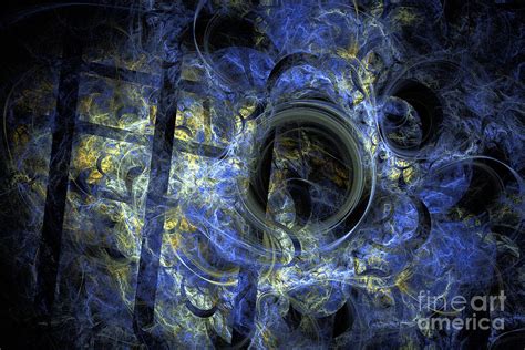 Into The Blue Abyss Digital Art By Ann Garrett