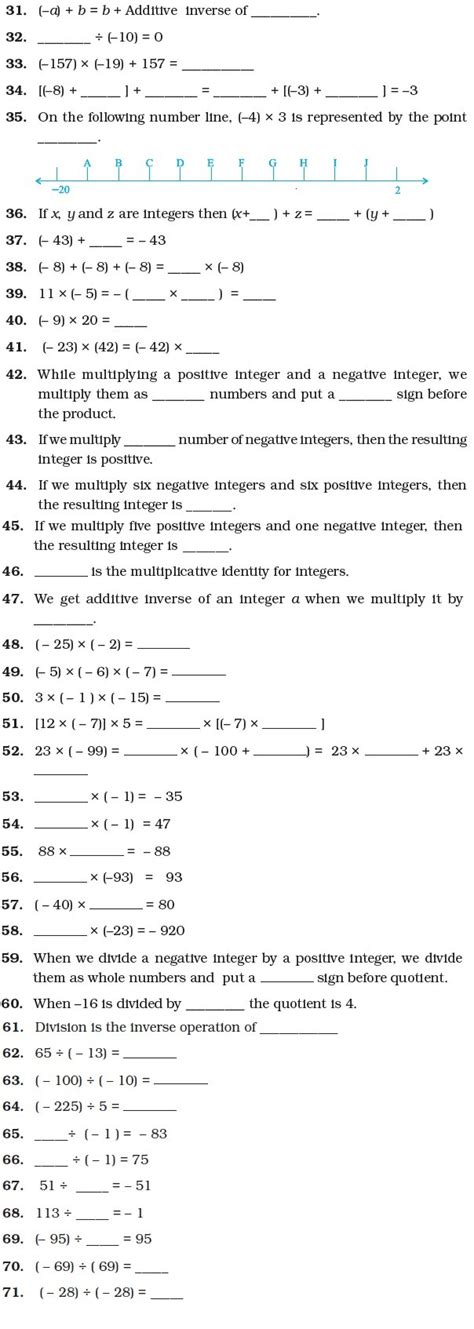 Free year 1 maths worksheets. Integers Worksheet Grade 7 Cbse - Best Worksheet