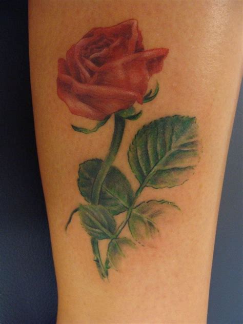 Rose Flower Tattoo Tattoo Designs By Rosemary Pickett Tattoos