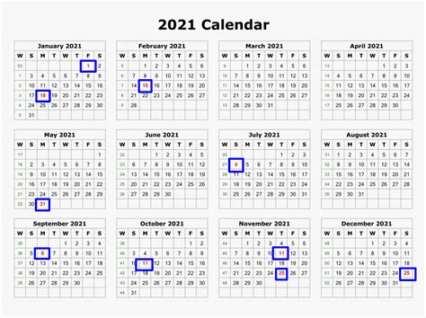 Holiday Calendar 2021 And 2022 Calendar Printables Free Blank