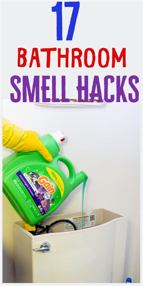 How You Can Make Your Bathroom Smell Spectacular Bathroom Smells Bathroom Cleaning Hacks