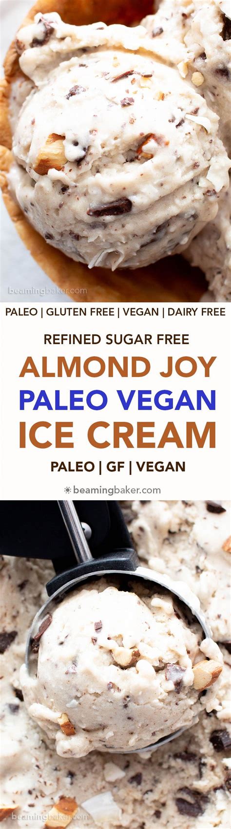 Healthier recipes, from the food and nutrition experts at eatingwell. Almond Joy Vegan Paleo Ice Cream Recipe (Refined Sugar ...