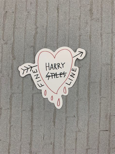 Harry Styles Die Cut Waterproof Sticker / Laptop Stickers / | Etsy
