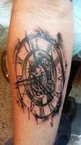 Happening all the time, both day and nig.: What Does Melting Clock Tattoo Mean? | Represent Symbolism