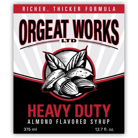 Orgeat Works Heavy Duty Toasted Almond Syrup