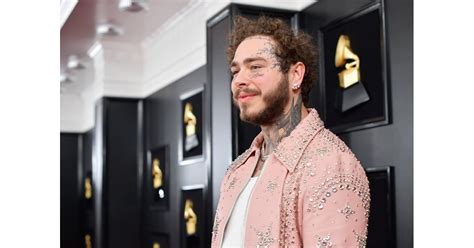 Post Malone S Face Tattoos Come From Insecurities Popsugar Beauty Uk