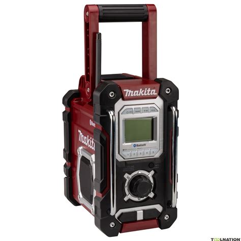 Makita Dmr108ar Authentic Red Construction Radio With Bluetooth