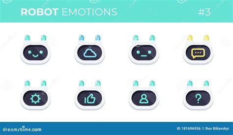 Robot With Emotions In Open T Box Royalty Free Illustration