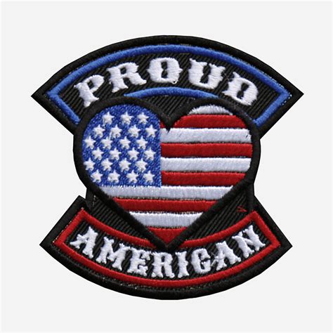 Proud To Be An American Patriotic Flag Embroidery Designs Helmuth