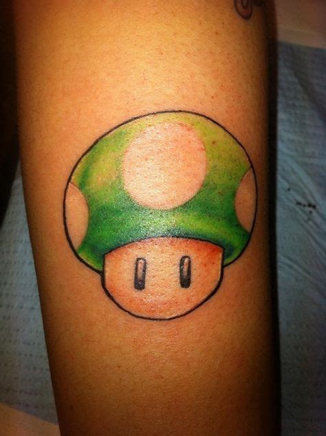 44 Mario Mushroom Tattoo Ideas Mushroom Tattoos Tattoos Mario Mushroom