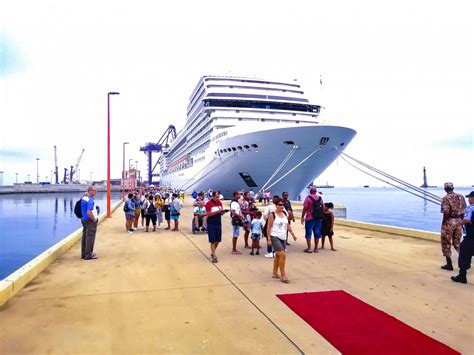 Namibian Ports Authority The Msc Orchestra Docks At The Port Of