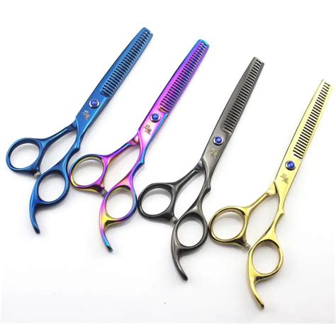 Professional 6 Inch Hair Scissors Bag Set Cutting Scissor Barber