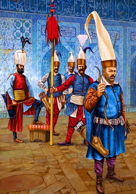 Picture Only Ottoman Janissaries Learn About Janissaries Then Make Your Own Paper Doll Army