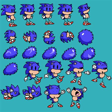 Pixilart Sonic 1 Sprites Pt1 By Bubb13