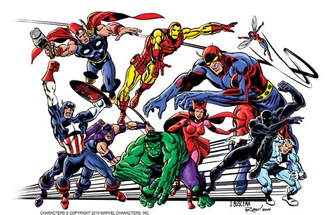 classic avengers by scottreed on deviantart