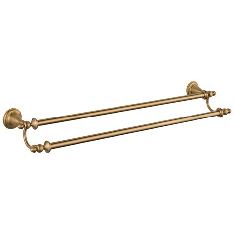 Victorian Collection 24 Double Towel Bar In Champagne Bronze By