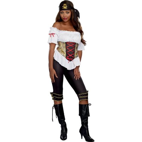pirate beauty adult women s halloween costume medium