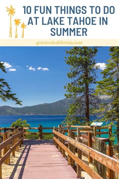 10 Fun Things To Do In Lake Tahoe In Summer