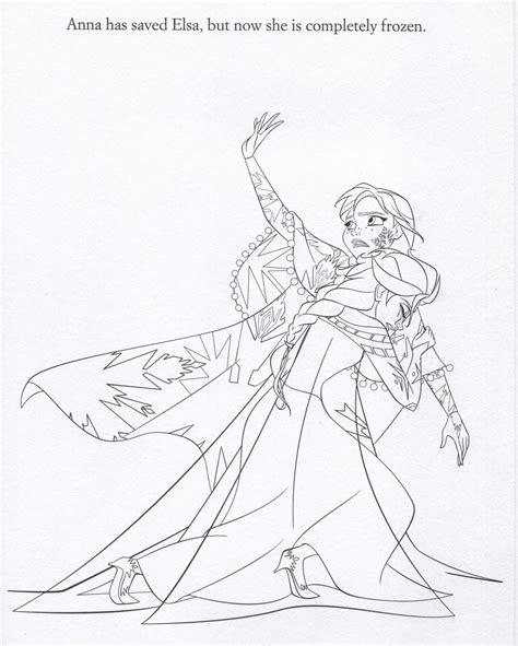 Have fun coloring this beautiful picture while you wait for the upcoming disney's movie frozen! Frozen Anna And Elsa Coloring Pages - Coloring Home