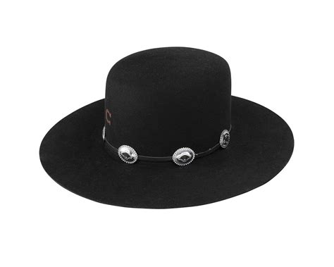 Black Open Crown Cowboy Hat Stetson Open Crown Cowboy Hat Efdf66