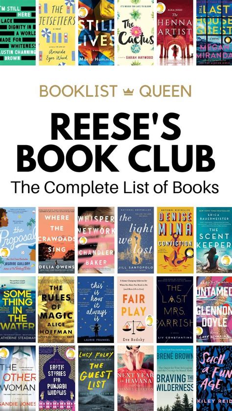 Reese Witherspoons Book Club List Top Books To Read Books You Should