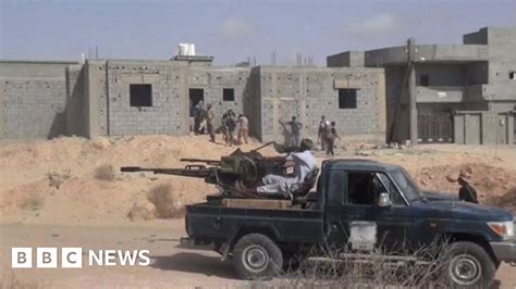 Islamic State Conflict Libyan Forces Make Gains In Sirte Bbc News