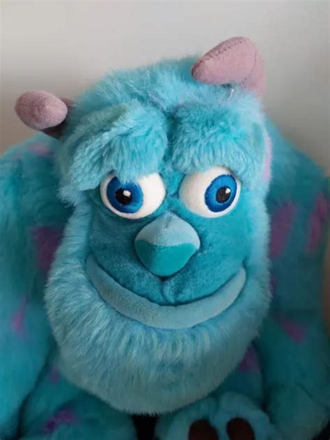 Disney Pixar 32 Cm Monsters Inc Sulley Plush Soft Toy Blue Purple