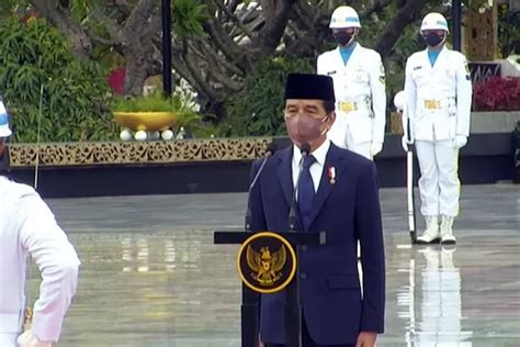 Presiden Joko Widodo Menjadi Inspektur Upacara Peringatan Hari Pahlawan