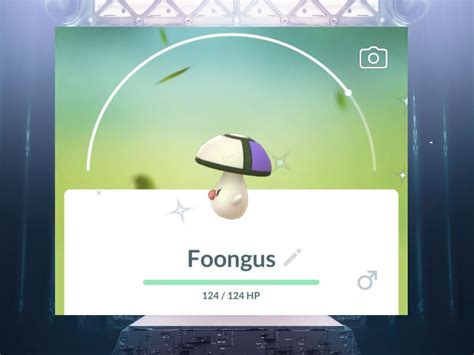 Pokémon Go new Shiny Foongus unregistered ok reliable days eBay