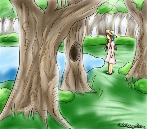 Anime Forest Girl By Lilcherrybearr On Deviantart