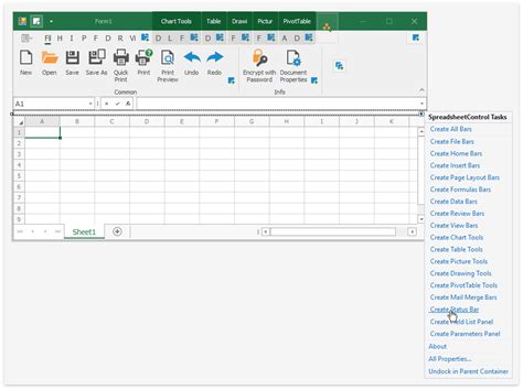 Get Started With The Winforms Spreadsheet Control Winforms Controls