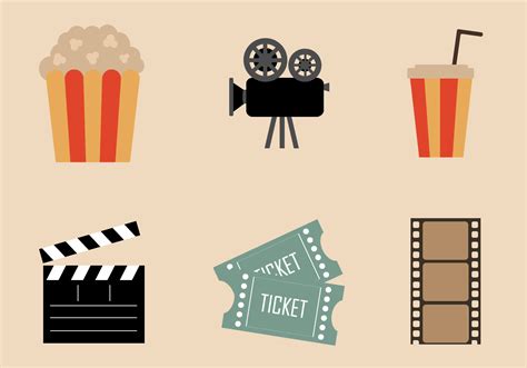 Free Movie Elements Vector Download Free Vector Art Stock Graphics Images