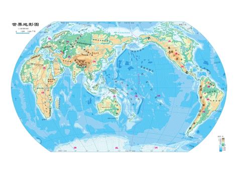 人教版地理七年级上高清世界地图（pdf版） 资源下载七七文库